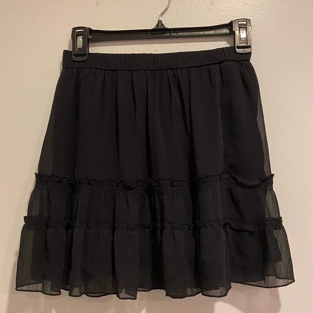 Black skirt